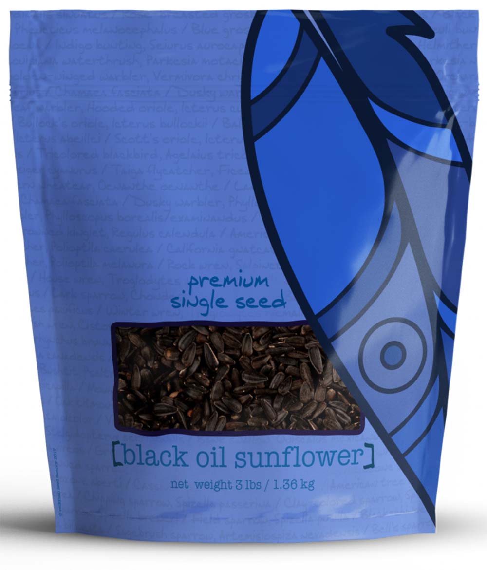 Small Black Oil Sunflower 6/3lb Volkman Pet Products