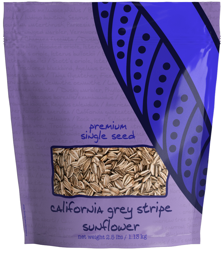 Grey Stripe Sunflower 6/2.5lb Volkman Pet Products